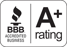 BBB Accredited with A+ Rating